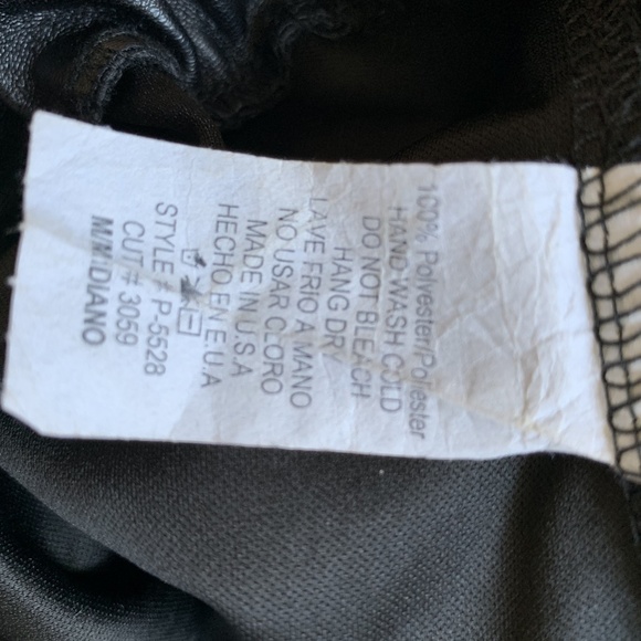 SOLD⚡️faux leather joggers pants elastic waist - Picture 8 of 8